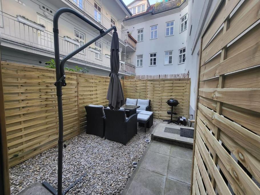 Exklusive Gartenwohnung Viena Exterior foto